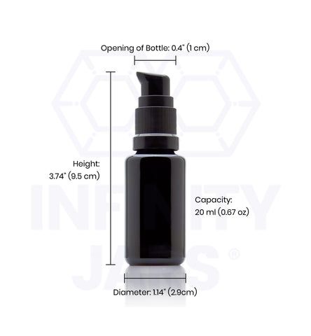 20 ml Push Pump Bottle