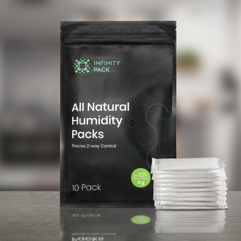 Infinity Pack 4g, 10 pack, 62% RH