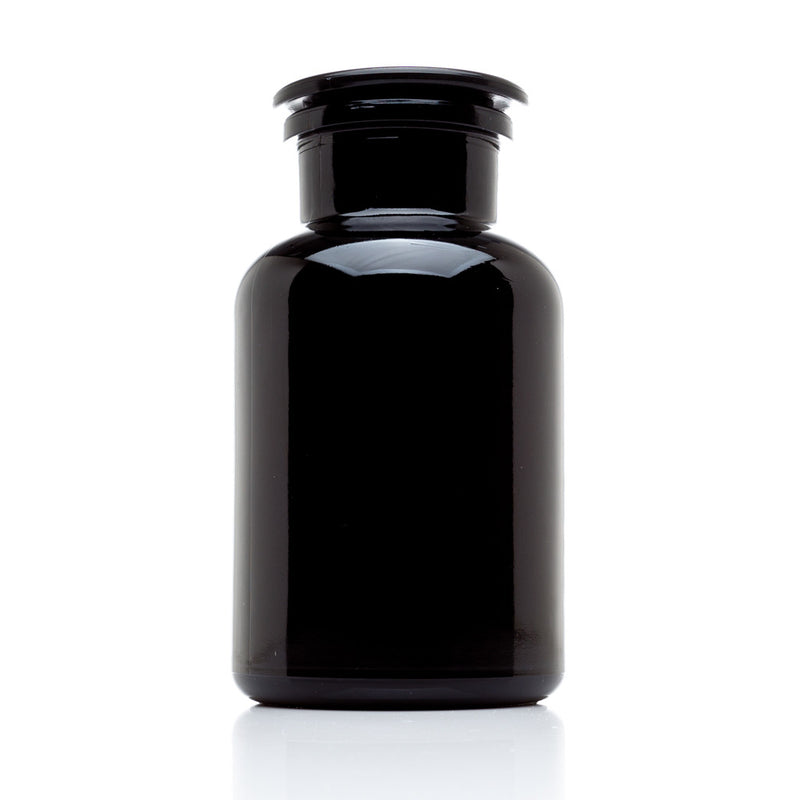 1 Liter Glass-on-Glass Apothecary Jar