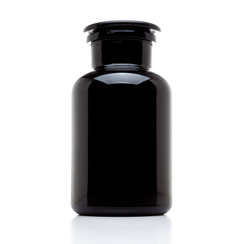 1 Liter Glass-on-Glass Apothecary Jar