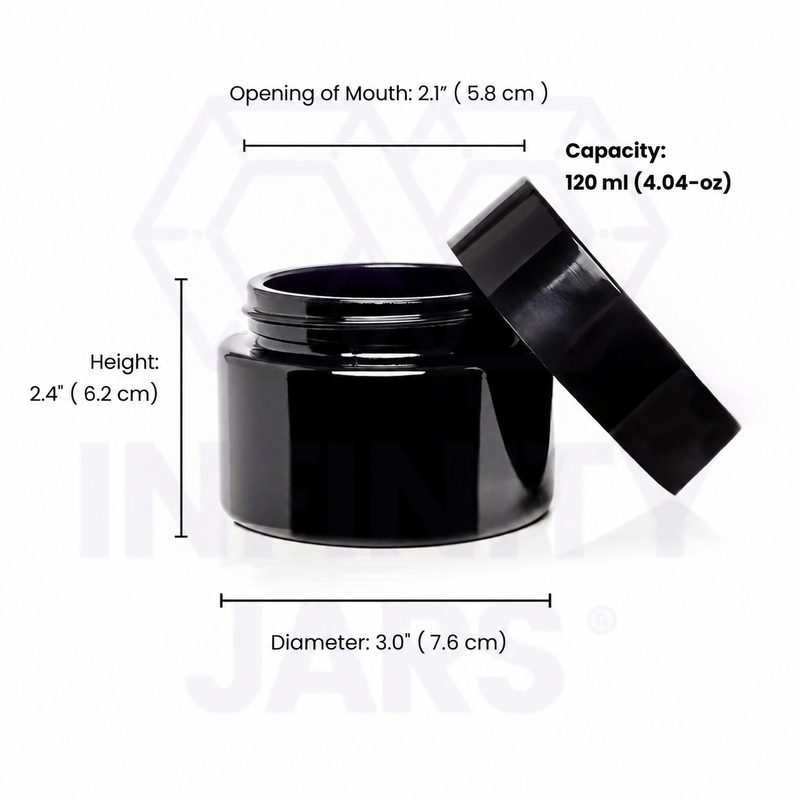 120 ml Childproof Classic Screw Top Jar - Infinity Jars