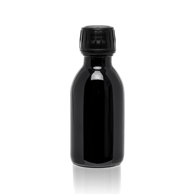 100 ml Round Glass Bottle – Infinity Jars