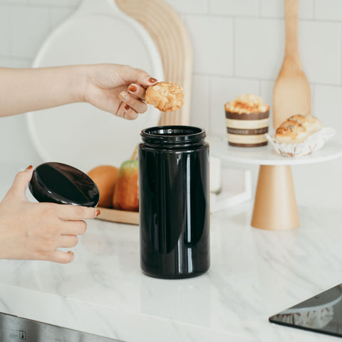 1 Liter Classic Screw Top Wide Mouth Jar