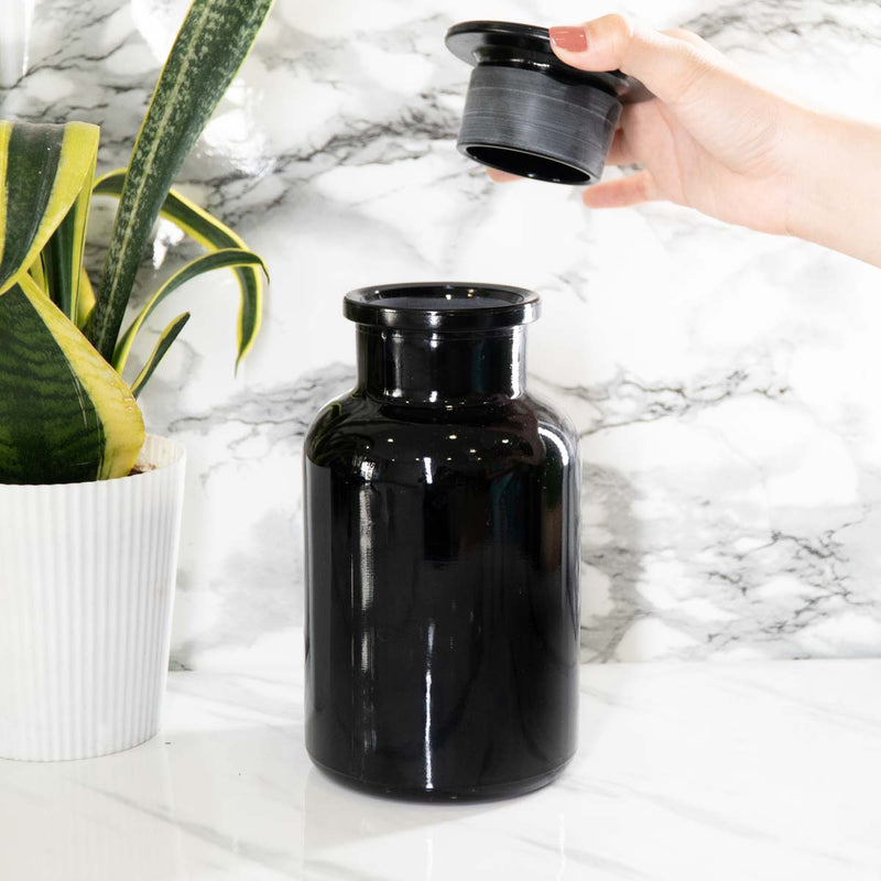 1 Liter Glass-on-Glass Apothecary Jar – Infinity Jars