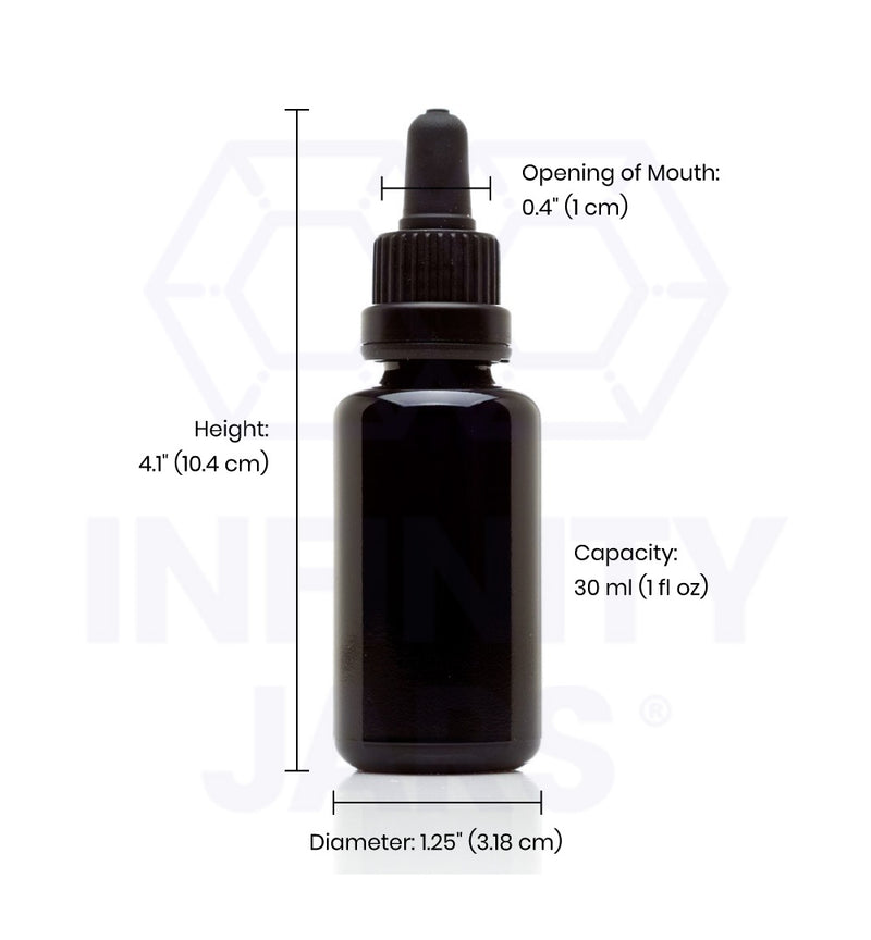 30 ml Glass Pipette Dropper Bottle