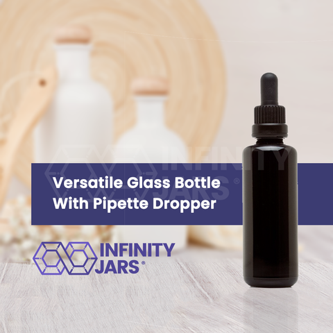1 Liter Round Glass Bottle – Infinity Jars