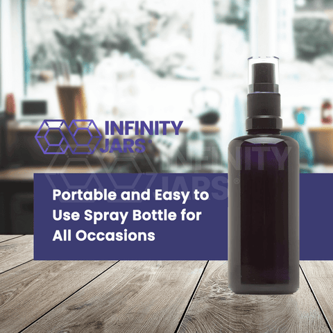 60 ml Glass Fine Mist Spray Bottle