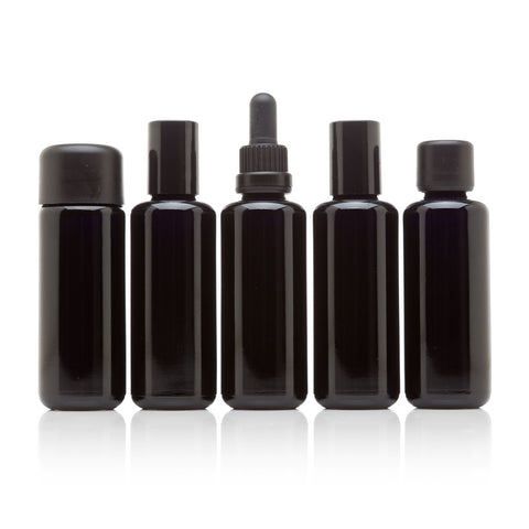 50 ml Five Glass Bottle Cosmetic Collection