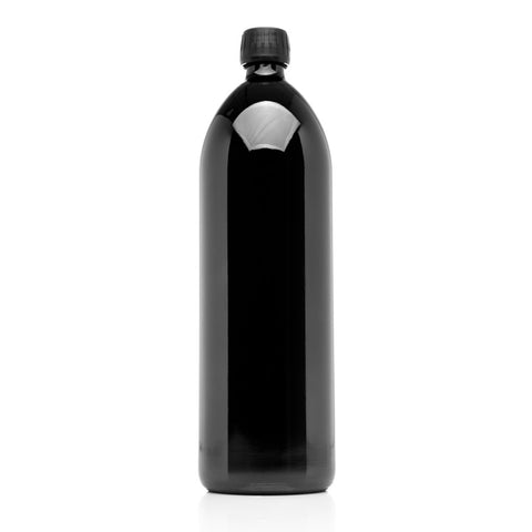 1 Liter Round Glass Bottle