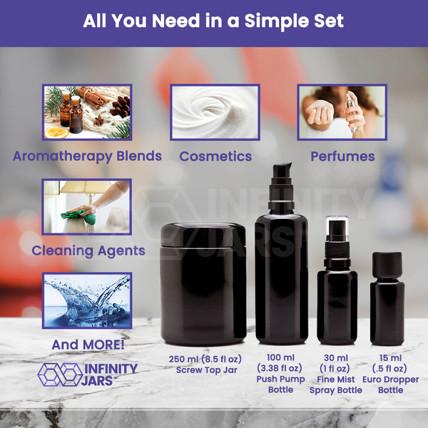 Economy Cosmetic DIY Variety Pack - Infinity Jars