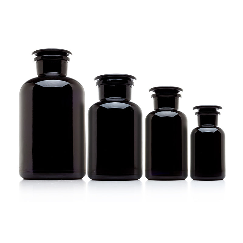The Complete Apothecary Collection - 4 All-Glass Jars