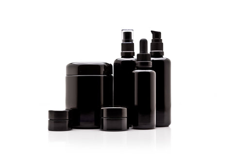 Cosmetic DIY Variety Pack: 5 ml, 15 ml and 250 ml Screw Top Jars, 100 ml Pump, 100 Fine Mist Spray, 50 ml Dropper Bottle