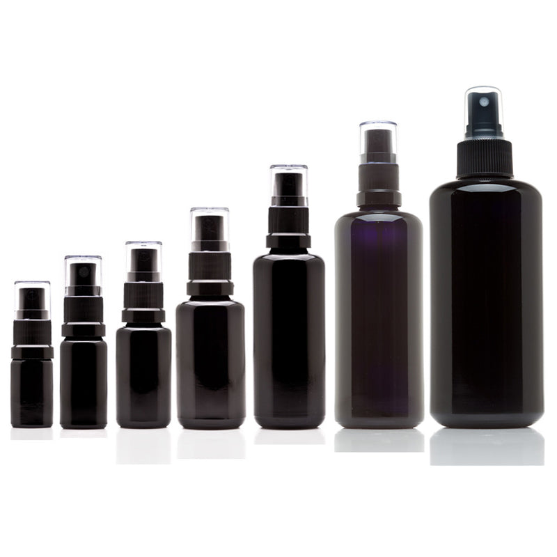 Fine Mist Spray Glass Bottle Variety Pack