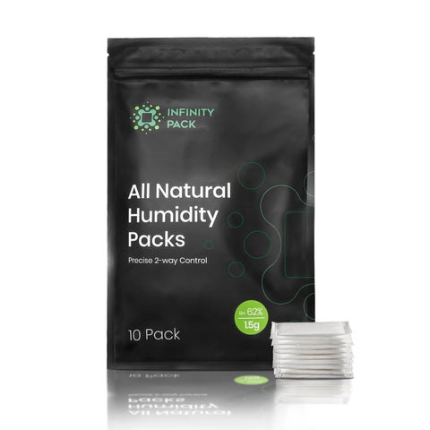 Infinity Pack 62% RH 1.5 G Humidity Packs (10-Pcs)