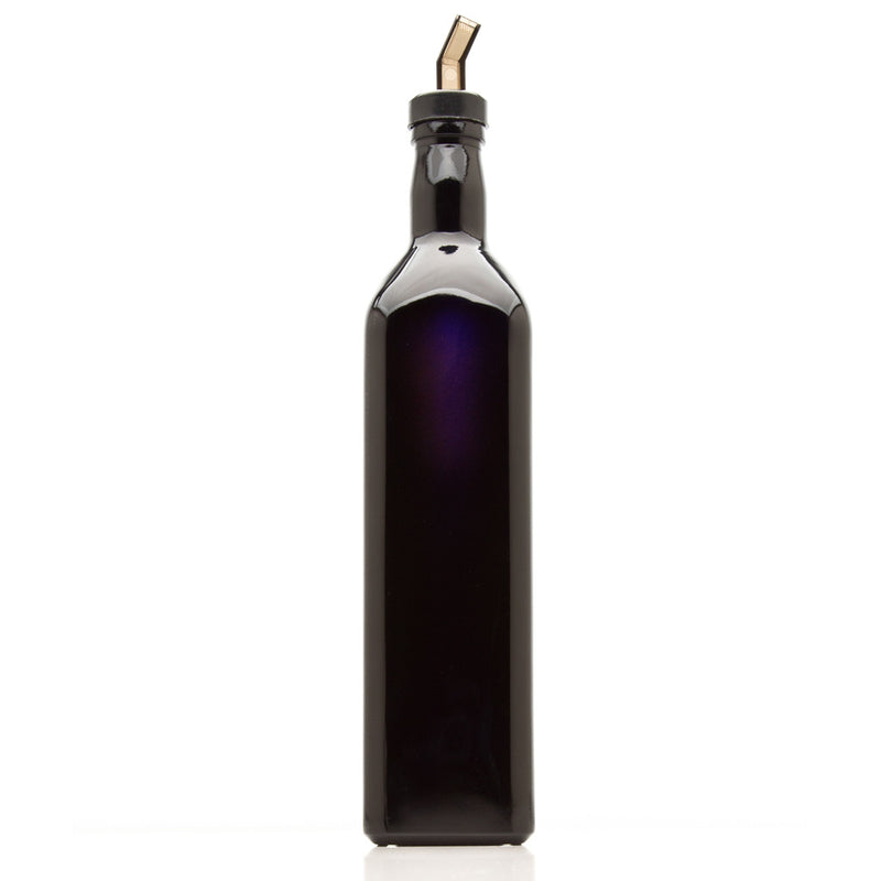 750 ml Square Glass Bottle with Oil Spout
